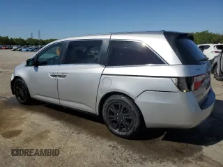2013 Honda Odyssey EX-L with VIN 5FNRL5H69DB080586, listed as a Copart auction lot 52103685 with 166,643 mi miles and Salvage Title. Bid and sale history available at carsss.com. Image 2.