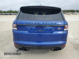 2016 Land Rover Range Rover Sport SVR with VIN SALWZ2EF1GA551964, listed as a Copart auction lot 81150084 with 39,695 mi miles and Salvage title. Bid and sale history available at DreamBid. Image 6.