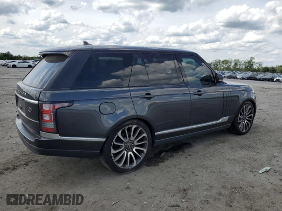 2016 Land Rover Range Rover Supercharged z VIN SALGS2EF2GA307250, wystawiony jako Copart lot #53922705 z przebiegiem 161 700 mil mil oraz Czysty tytuł • Clean title. Historia ofert i sprzedaży dostępna na DreamBid. Obrazek 3.
