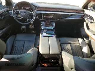 2020 Audi A8 L with VIN WAU8EAF84LN014527, listed as a Copart auction lot 84601094 with 34,620 mi miles and Salvage Title. Bid and sale history available at carsss.com. Image 8.