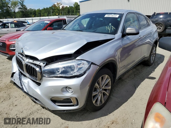 2019 BMW X6 sDrive35i with VIN 5UXKU0C50K0H99481, listed as a Copart auction lot 64428322 with 29,626 mi miles. Bid and sale history available at carsss.com. Image 2.