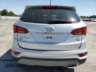 2018 Hyundai Santa Fe 2.4L with VIN 5XYZTDLB7JG548172, listed as a Copart auction lot 61970955 with 92,564 mi miles and Salvage title. Bid and sale history available at DreamBid. Image 6.
