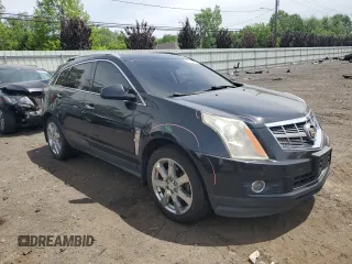 2012 Cadillac SRX Performance Collection with VIN 3GYFNEE38CS504038, listed as a Copart auction lot 58381175 with Not provided miles and Salvage title. Bid and sale history available at DreamBid. Image 4.