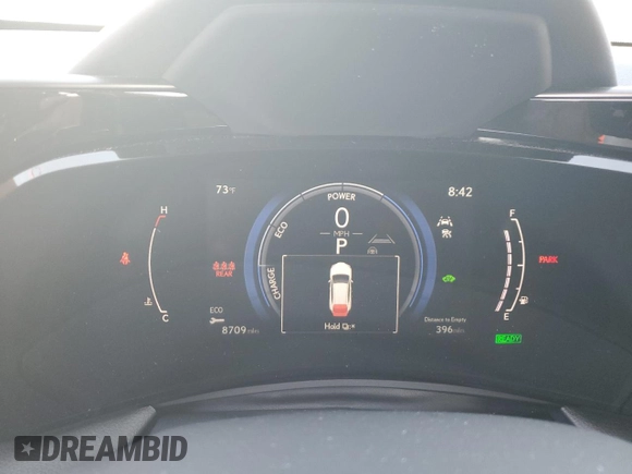 2025 Lexus NX 350h Luxury with VIN JTJHKCEZ6S2045132, listed as a Copart auction lot 73509094 with 8,709 mi miles and Salvage title. Bid and sale history available at DreamBid. Image 9.