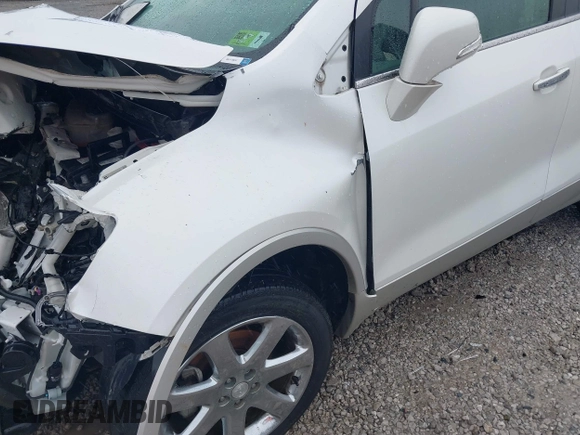 2016 Buick Encore Leather with VIN KL4CJGSB2GB724332, listed as a IAAI auction lot 41547091 with 61,096 mi miles. Bid and sale history available at carsss.com. Image 12.