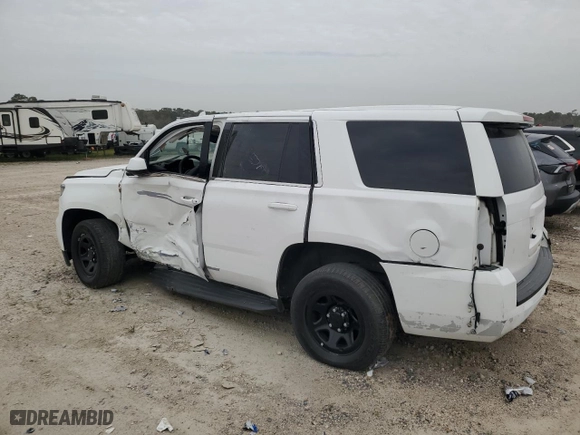 2020 Chevrolet Tahoe Commercial with VIN 1GNLCDEC5LR249609, listed as a Copart auction lot 89026045 with 52,144 mi miles and Salvage Title. Bid and sale history available at carsss.com. Image 2.