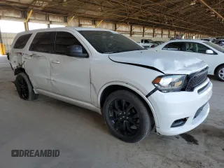 2019 Dodge Durango GT Plus with VIN 1C4RDJDG1KC743860, listed as a Copart auction lot 60695895 with 91,262 mi miles and Salvage title. Bid and sale history available at DreamBid. Image 4.