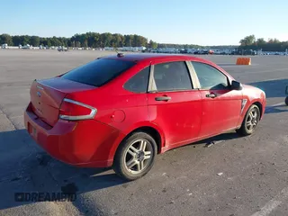2008 Ford Focus S with VIN 1FAHP34N28W109922, listed as a IAAI auction lot 40579056 with 134,969 mi miles. Bid and sale history available at carsss.com. Image 4.