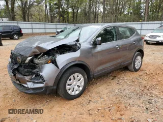 2020 Nissan Rogue S with VIN JN1BJ1CV5LW268887, listed as a Copart auction lot 50595775 with 125,644 mi miles and Salvage title. Bid and sale history available at DreamBid. Image 1.