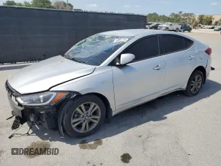 2018 Hyundai Elantra SEL with VIN 5NPD84LF3JH219637, listed as a Copart auction lot 53680215 with 67,398 mi miles and Salvage Title. Bid and sale history available at carsss.com. Image 1.