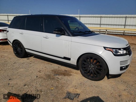 2016 Land Rover Range Rover Supercharged with VIN SALGS3EF6GA275490, listed as a Copart auction lot 60507485 with 81,894 mi miles and Clean title. Bid and sale history available at DreamBid. Image 4.