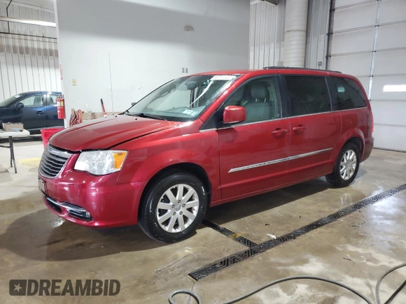 2014 Chrysler Town & Country Touring z VIN 2C4RC1BG3ER372430, wystawiony jako Copart lot #58757545 z przebiegiem 139 909 mil mil oraz Szkoda całkowita • Salvage title. Historia ofert i sprzedaży dostępna na DreamBid. Obrazek 1.