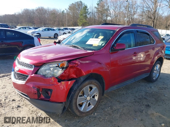 2013 Chevrolet Equinox LT z VIN 2GNALPEK2D6237611, wystawiony jako IAAI lot #41725242 z przebiegiem 136 671 mil mil oraz . Historia ofert i sprzedaży dostępna na DreamBid. Obrazek 6.