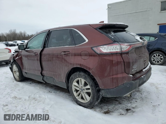 2016 Ford Edge SEL with VIN 2FMPK3J98GBB63118, listed as a Copart auction lot 85703334 with 0 mi miles and Salvage Title. Bid and sale history available at carsss.com. Image 2.
