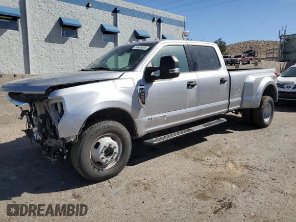 2021 Ford F-350 XL with VIN 1FT8W3DT9MED43311, listed as a Copart auction lot 50926585 with 18,790 mi miles and Salvage title. Bid and sale history available at DreamBid. Image 1.