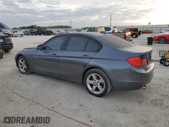 2015 BMW 3 Series 320i with VIN WBA3B1G50FNT06526, listed as a Copart auction lot 50735865 with 128,001 mi miles and Salvage Title. Bid and sale history available at carsss.com. Image 2.