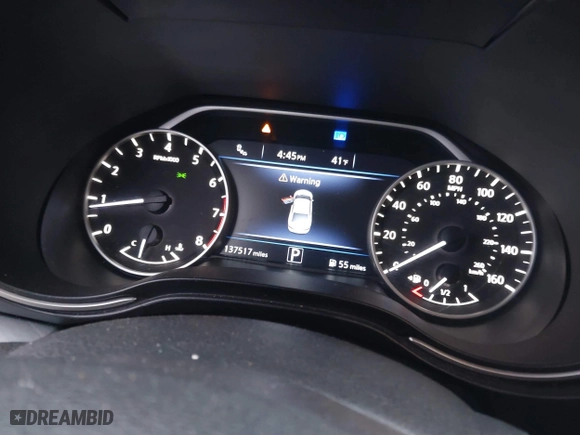 2018 Nissan Maxima SL with VIN 1N4AA6AP7JC371792, listed as a IAAI auction lot 41285671 with 137,517 mi miles. Bid and sale history available at carsss.com. Image 7.