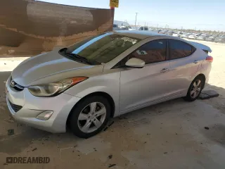 2012 Hyundai Elantra Limited with VIN KMHDH4AE3CU274216, listed as a Copart auction lot 53978675 with 115,254 mi miles and Salvage Title. Bid and sale history available at carsss.com. Image 1.
