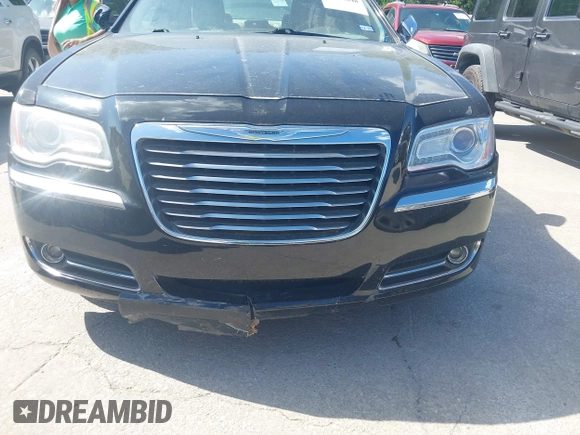 2013 Chrysler 300 with VIN 2C3CCAET5DH650221, listed as a IAAI auction lot 42071848 with 1 mi miles. Bid and sale history available at carsss.com. Image 6.