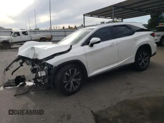 2022 Lexus RX 350L z VIN JTJHZKFA6N2036336, wystawiony jako Copart lot #57287875 z przebiegiem Nie podano mil oraz Szkoda całkowita • Salvage title. Historia ofert i sprzedaży dostępna na DreamBid. Obrazek 1.