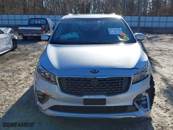 2021 Kia Sedona EX with VIN KNDMC5C13M6664595, listed as a IAAI auction lot 41728352 with 78,942 mi miles. Bid and sale history available at carsss.com. Image 12.
