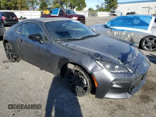 2023 Toyota GR86 Premium with VIN JF1ZNBF18P8765155, listed as a Copart auction lot 41877935 with 6,971 mi miles and Salvage Title. Bid and sale history available at carsss.com. Image 4.