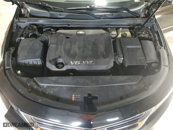 2017 Chevrolet Impala Premier with VIN 2G1145S34H9146988, listed as a Copart auction lot 87604635 with 107,765 mi miles and Salvage Title. Bid and sale history available at carsss.com. Image 12.
