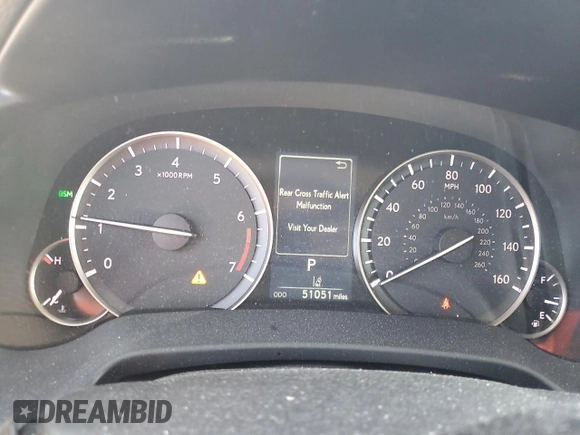 2021 Lexus RX 350 with VIN 2T2HZMDA0MC260229, listed as a Copart auction lot 57242465 with 51,051 mi miles and Salvage title. Bid and sale history available at DreamBid. Image 9.