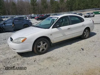 2001 Ford Taurus SEL Deluxe with VIN 1FAFP56S51A201440, listed as a Copart auction lot 48914365 with 127,151 mi miles and Salvage Title. Bid and sale history available at carsss.com. Image 1.
