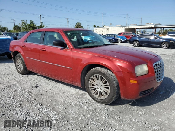 2009 Chrysler 300 LX with VIN 2C3KA43D29H553628, listed as a Copart auction lot 52416575 with 100,547 mi miles and Salvage Title. Bid and sale history available at carsss.com. Image 4.