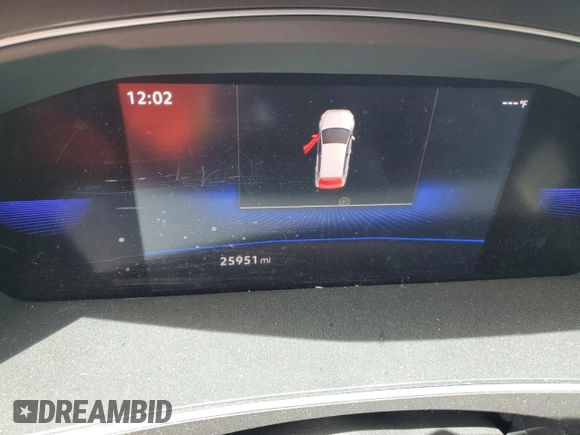 2022 Volkswagen Tiguan SE with VIN 3VV2B7AX3NM133607, listed as a Copart auction lot 54736125 with 25,951 mi miles and Salvage title. Bid and sale history available at DreamBid. Image 9.