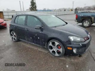 2010 Volkswagen GTI with VIN WVWHV7AJ9AW232342, listed as a Copart auction lot 51181705 with 100,888 mi miles and Salvage Title. Bid and sale history available at carsss.com. Image 4.