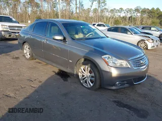 2008 Infiniti M with VIN JNKAY01E88M604695, listed as a IAAI auction lot 41278406 with 164,373 mi miles and . Bid and sale history available at carsss.com. Image 1.
