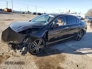 2017 Honda Accord Sedan Sport with VIN 1HGCR2F58HA302502, listed as a Copart auction lot 48702245 with 79,994 mi miles and Salvage Title. Bid and sale history available at carsss.com. Image 1.