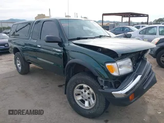 1999 Toyota Tacoma PreRunner with VIN 4TASN92N1XZ542569, listed as a IAAI auction lot 41682322 with 53,804 mi miles and . Bid and sale history available at DreamBid. Image 1.