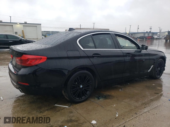 2020 BMW 5 Series 530i with VIN WBAJR3C00LWW78012, listed as a Copart auction lot 42808055 with Not Provided miles and Salvage Title. Bid and sale history available at DreamBid. Image 3.