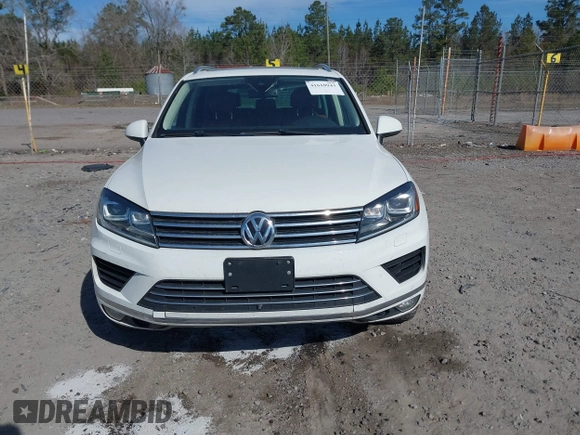 2016 Volkswagen Touareg Sport with VIN WVGEF9BP5GD012680, listed as a IAAI auction lot 41610943 with 153,952 mi miles and . Bid and sale history available at DreamBid. Image 12.