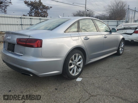 2018 Audi A6 Premium Plus with VIN WAUG8AFC2JN011047, listed as a Copart auction lot 69159882 with 46,356 mi miles. Bid and sale history available at carsss.com. Image 3.