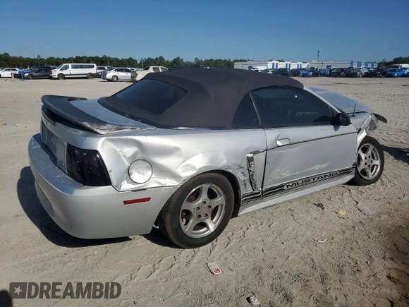 2002 Ford Mustang Deluxe with VIN 1FAFP44462F148329, listed as a Copart auction lot 55559345 with 163,058 mi miles and Non repairable. Bid and sale history available at DreamBid. Image 3.