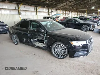 2016 Audi A6 2.0T Premium Plus with VIN WAUDFAFC9GN116038, listed as a Copart auction lot 69651912 with 54,011 mi miles. Bid and sale history available at carsss.com. Image 4.