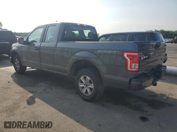 2015 Ford F-150 XL with VIN 1FTEX1CG0FFC37674, listed as a Copart auction lot 62268035 with 149,842 mi miles and Salvage title. Bid and sale history available at DreamBid. Image 2.