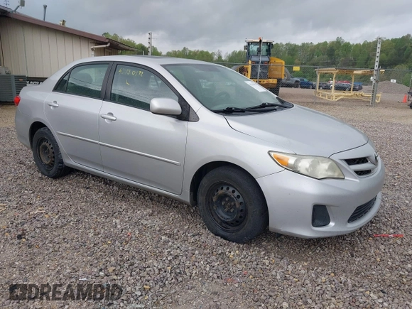 2011 Toyota Corolla L with VIN 2T1BU4EE0BC613074, listed as a IAAI auction lot 42130192 with 364,338 mi miles. Bid and sale history available at carsss.com. Image 1.