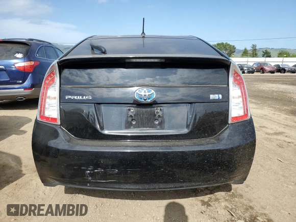 2014 Toyota Prius Four with VIN JTDKN3DU9E0378432, listed as a Copart auction lot 53583685 with 119,952 mi miles and Salvage Title. Bid and sale history available at carsss.com. Image 6.