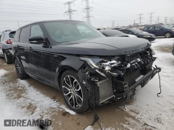 2018 Land Rover Range Rover Sport HSE Dynamic with VIN SALWV2SVXJA401561, listed as a Copart auction lot 42084185 with 37,254 mi miles and Salvage Title. Bid and sale history available at carsss.com. Image 4.