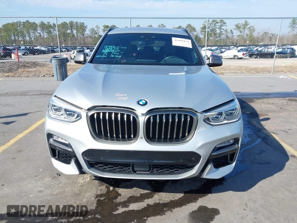 2019 BMW X3 M40i with VIN 5UXTS3C57K0Z09225, listed as a IAAI auction lot 41491951 with 69,483 mi miles and . Bid and sale history available at DreamBid. Image 12.
