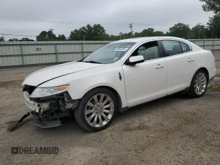 2010 Lincoln MKS with VIN 1LNHL9DR5AG615350, listed as a Copart auction lot 53048495 with 217,863 mi miles and Salvage Title. Bid and sale history available at DreamBid. Image 1.