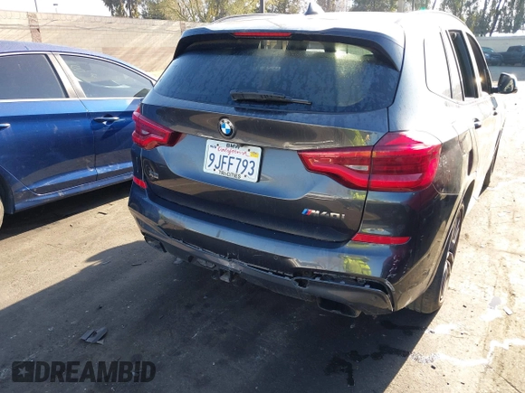 2019 BMW X3 M40i with VIN 5UXTS3C52K0Z04806, listed as a IAAI auction lot 41944563 with Not Provided miles and . Bid and sale history available at DreamBid. Image 11.