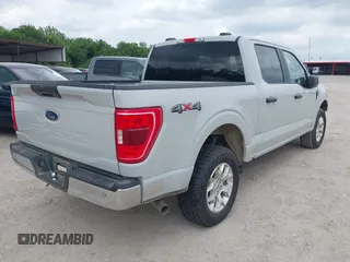 2023 Ford F-150 XL with VIN 1FTFW1E50PKE94894, listed as a IAAI auction lot 42140518 with 35,109 mi miles. Bid and sale history available at carsss.com. Image 4.