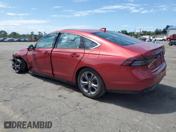 2024 Honda Accord EX-L with VIN 1HGCY2F67RA001054, listed as a Copart auction lot 65442525 with 16,994 mi miles and Salvage title. Bid and sale history available at DreamBid. Image 2.