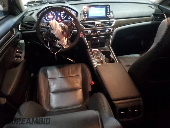2020 Honda Accord Touring with VIN 1HGCV2F98LA011036, listed as a Copart auction lot 58977685 with 75,467 mi miles and Salvage title. Bid and sale history available at DreamBid. Image 8.